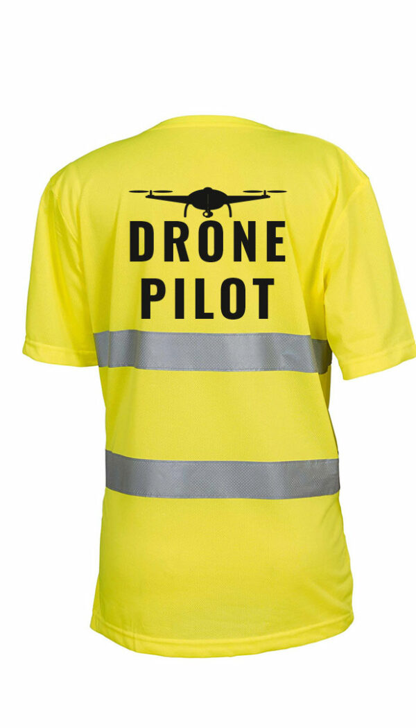 Veiligheidsshirt speciaal voor drone piloten - maak keuze uit meerdere teksten